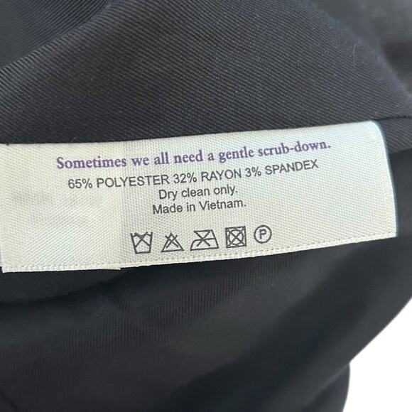 NWOT M.M Lafleur The Roxane Double Breasted Blazer Light Twill Charcoal Gray +2 - Picture 10 of 15